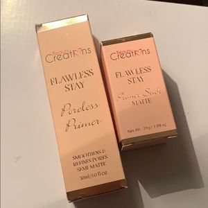 Two Beauty Creation primers poreless and stick
